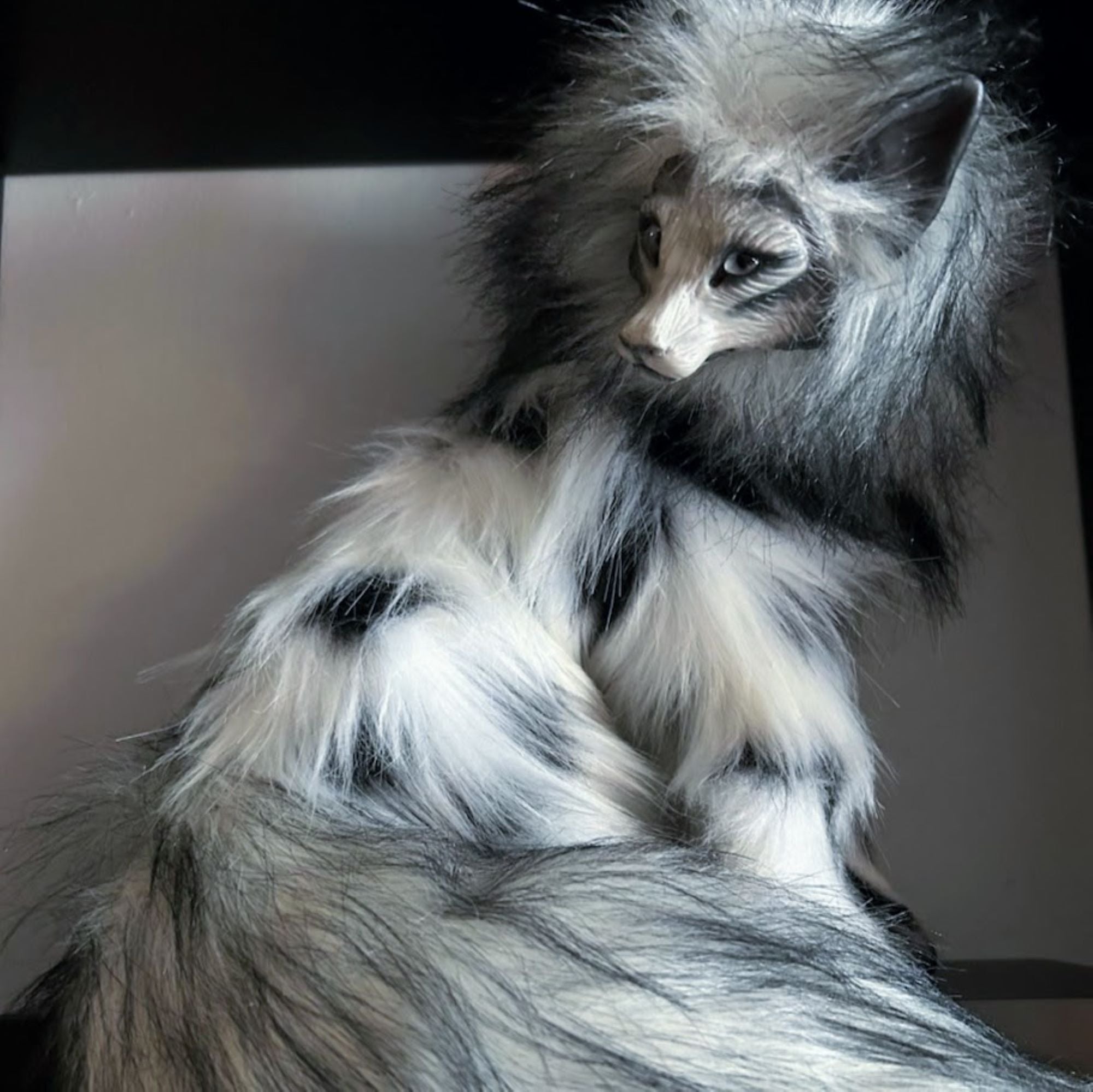 Moon Wolf - A Majestic Fantasy Wolf