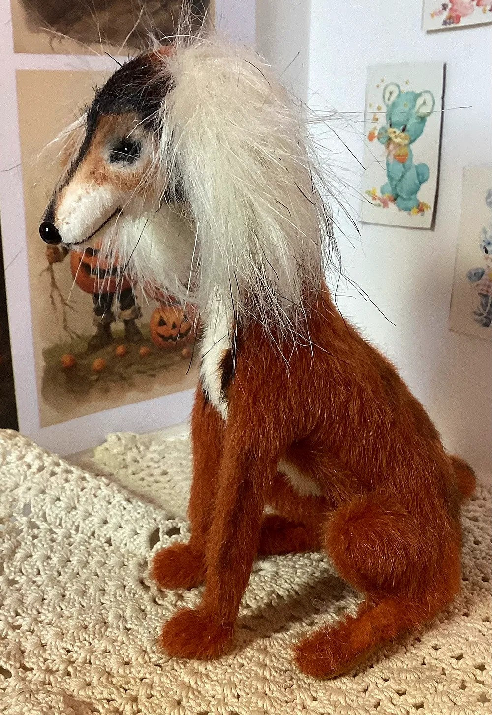 Amira the Windborne Saluki – OOAK Puppy