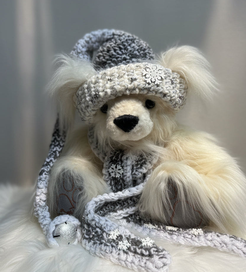 Bundled Up For Winter- 20" OOAK Teddy Bear