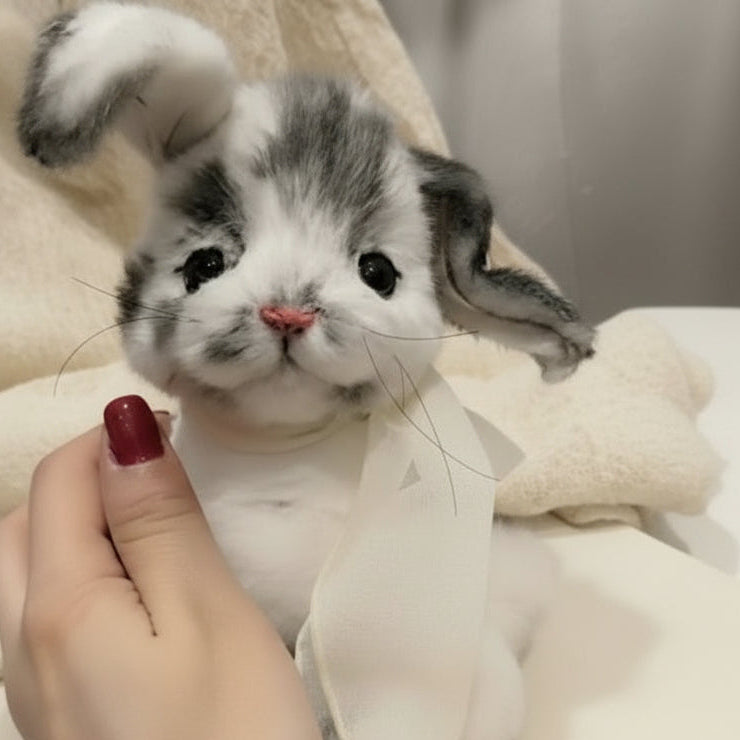 Baby Bunny- Baby Girl OOAK Plush