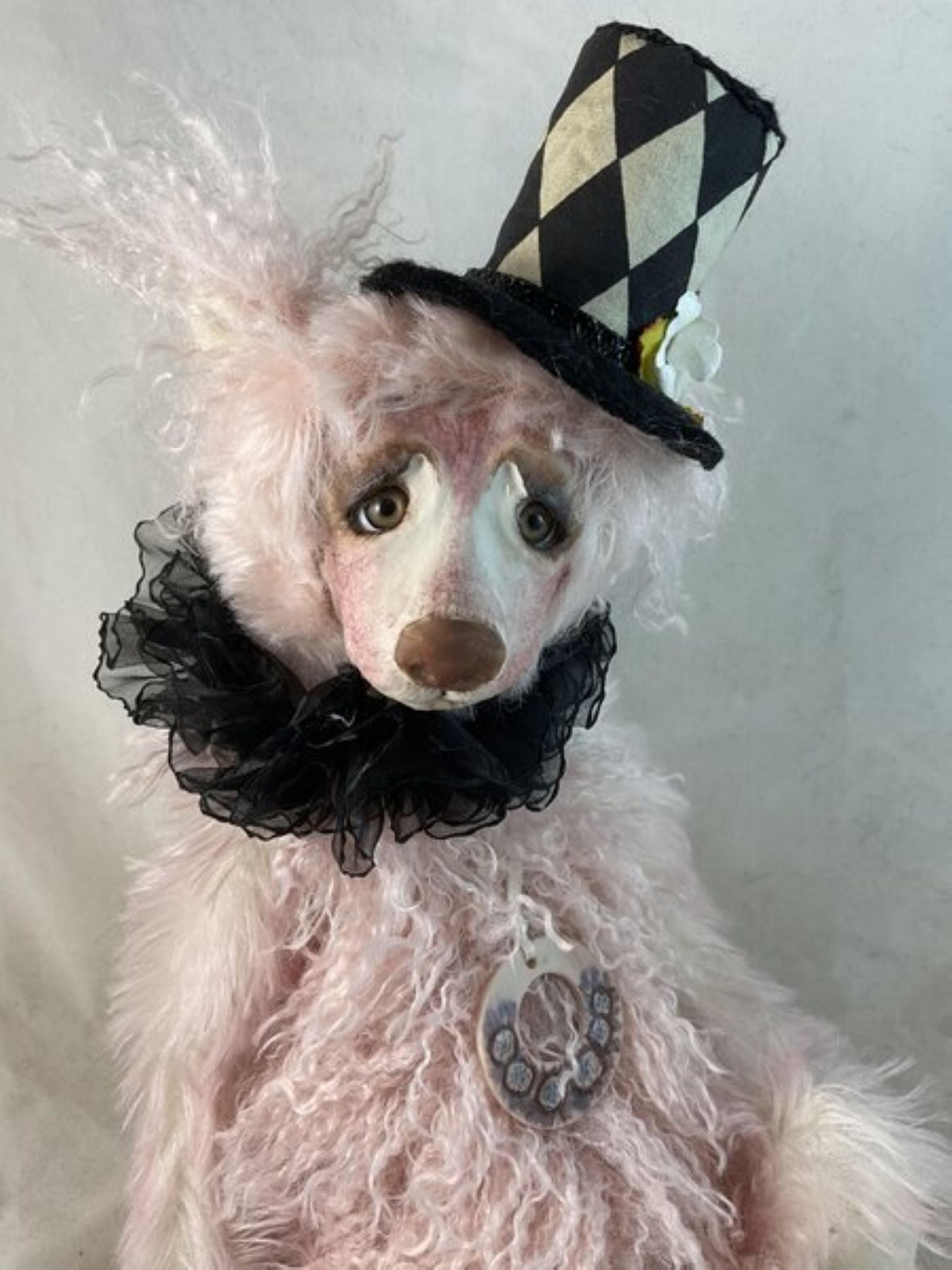 Artful OOAK Bear of Gentle Wonder