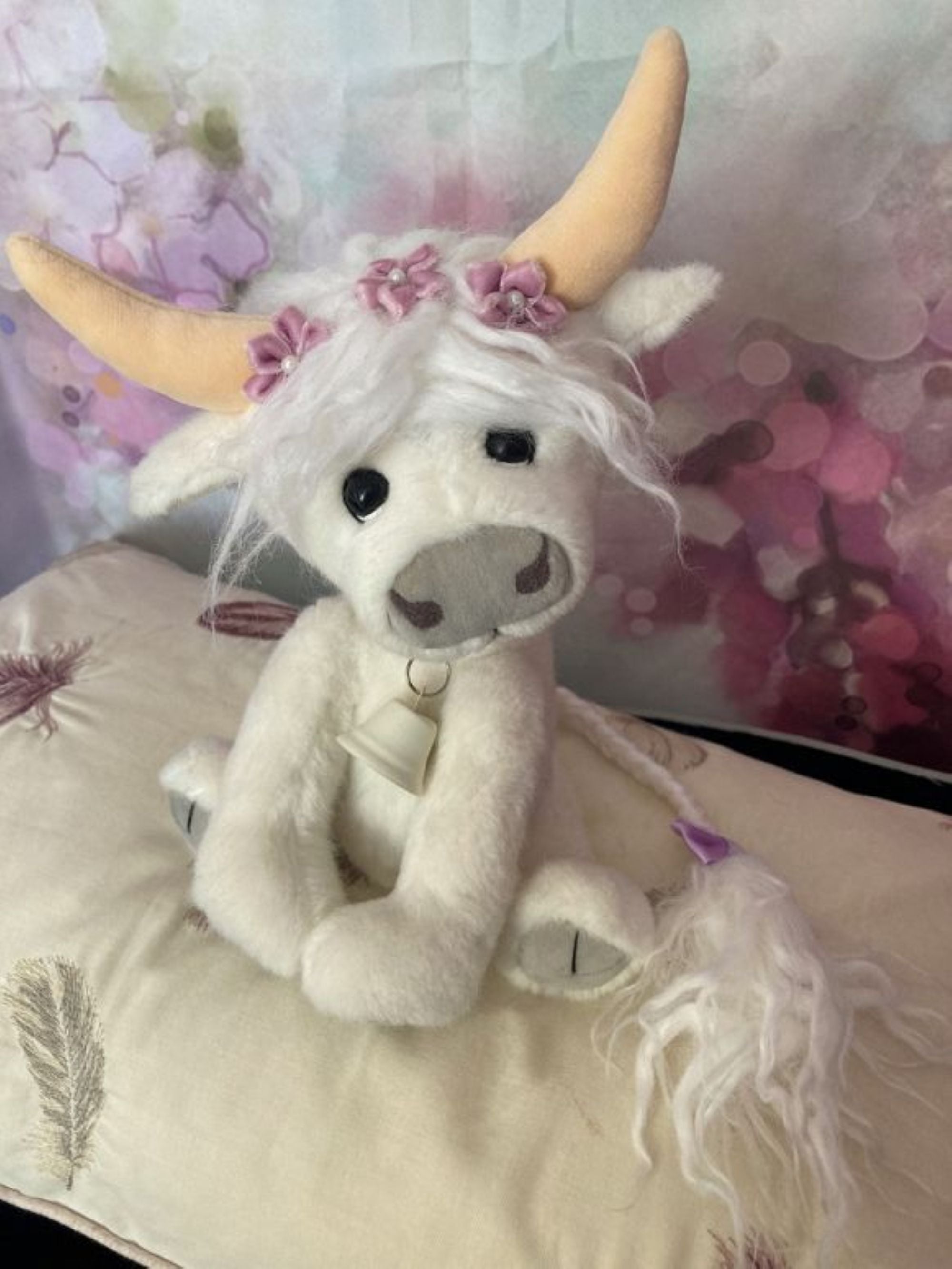 Gentle Little OOAK Highland Baby Cow