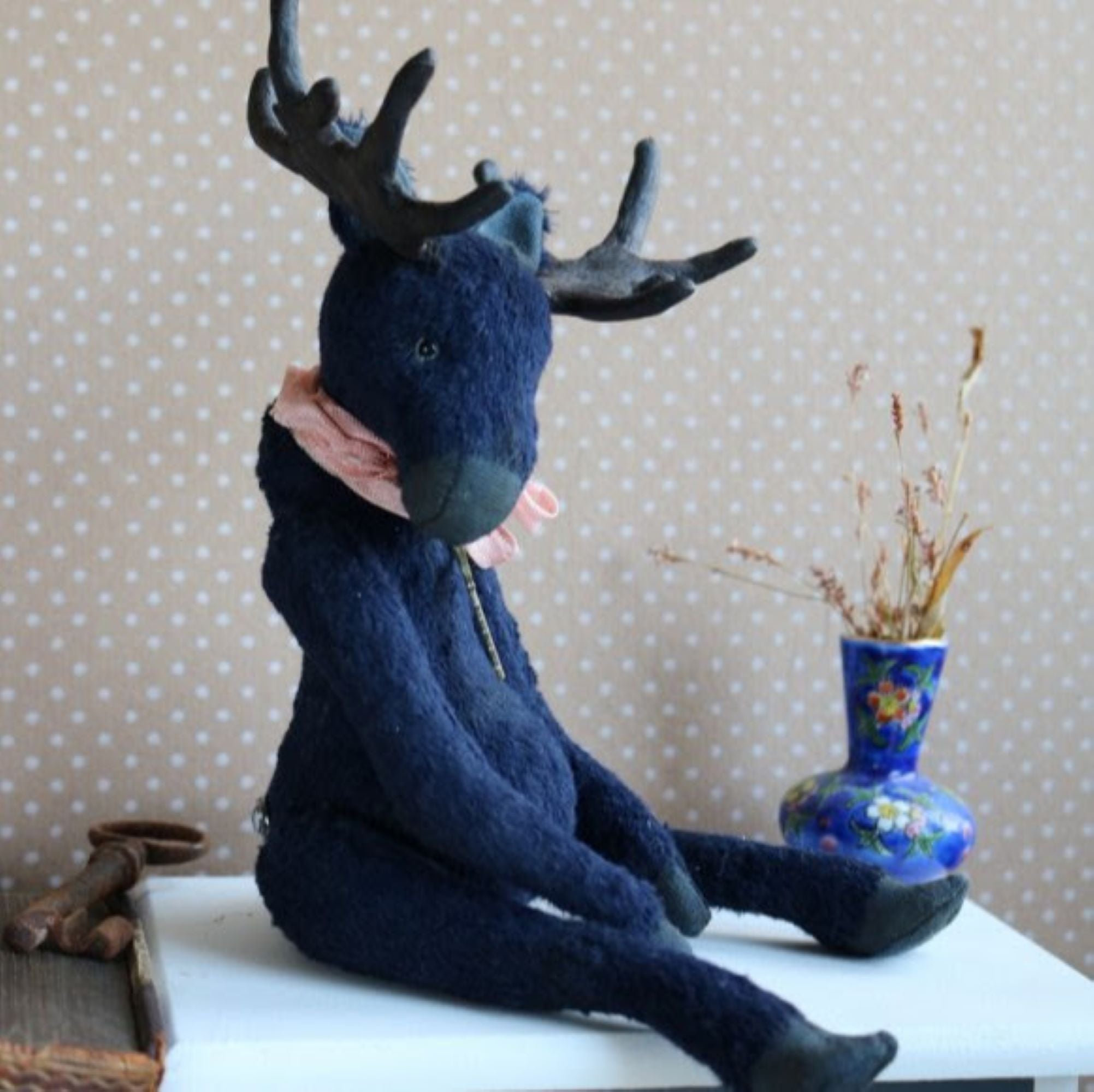 Stephen the Blue Moose