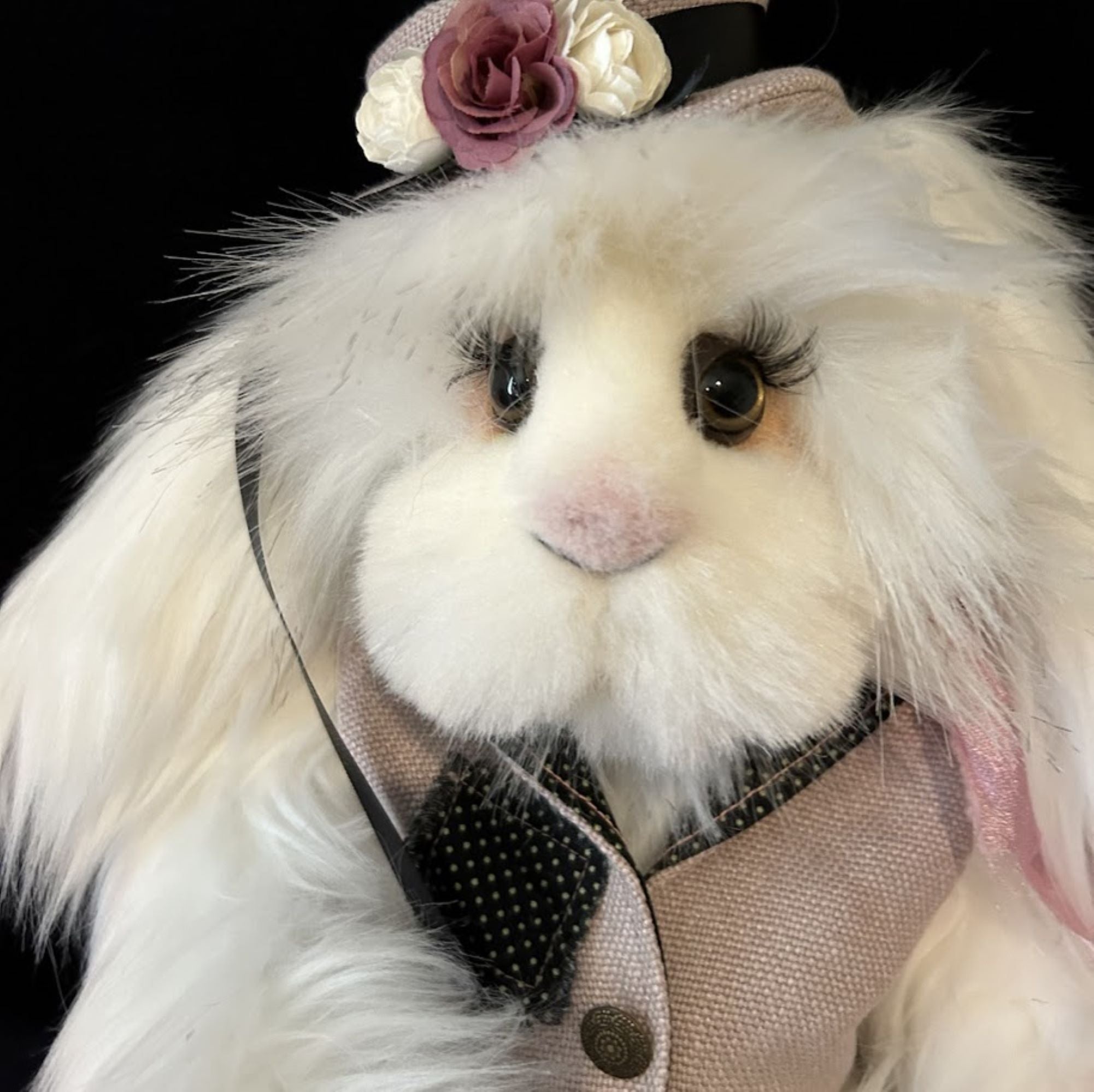 Miss Little Hobo Bunny- A Cuddly Companion