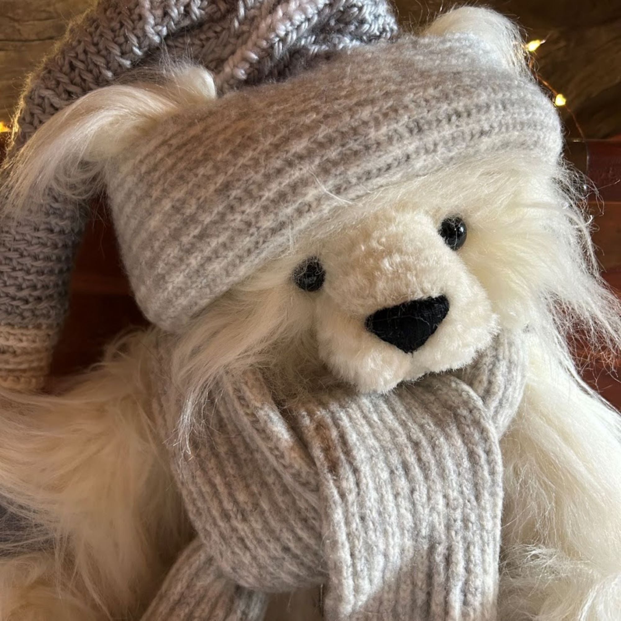 Winter-Ready Teddy Bear- Kallan