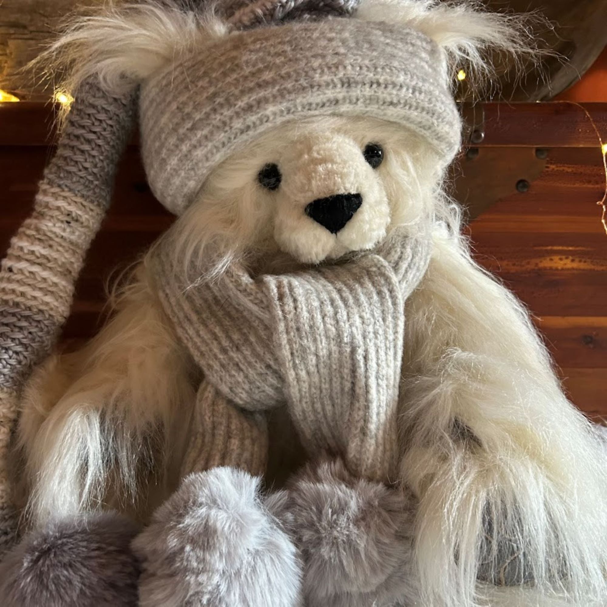 Winter-Ready Teddy Bear- Kallan