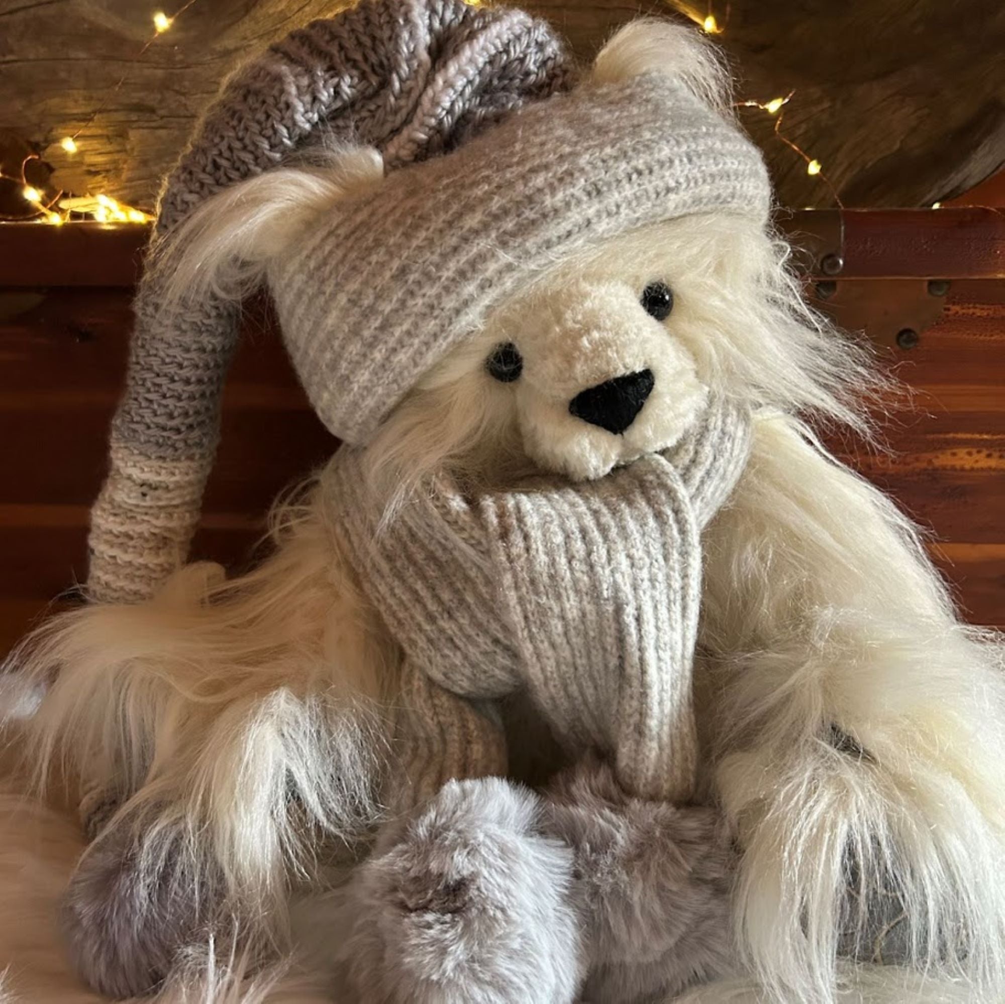 Winter-Ready Teddy Bear- Kallan