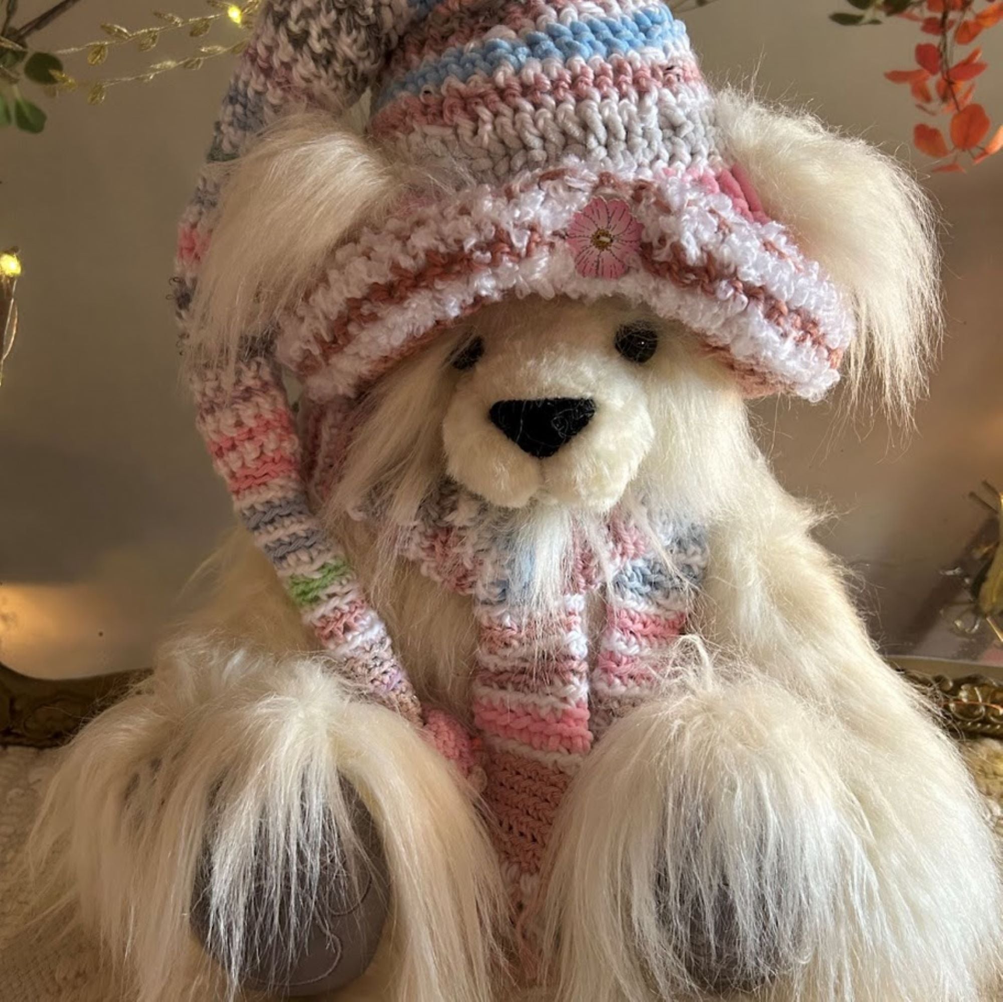 Winter-Ready Teddy Bear- Kassie