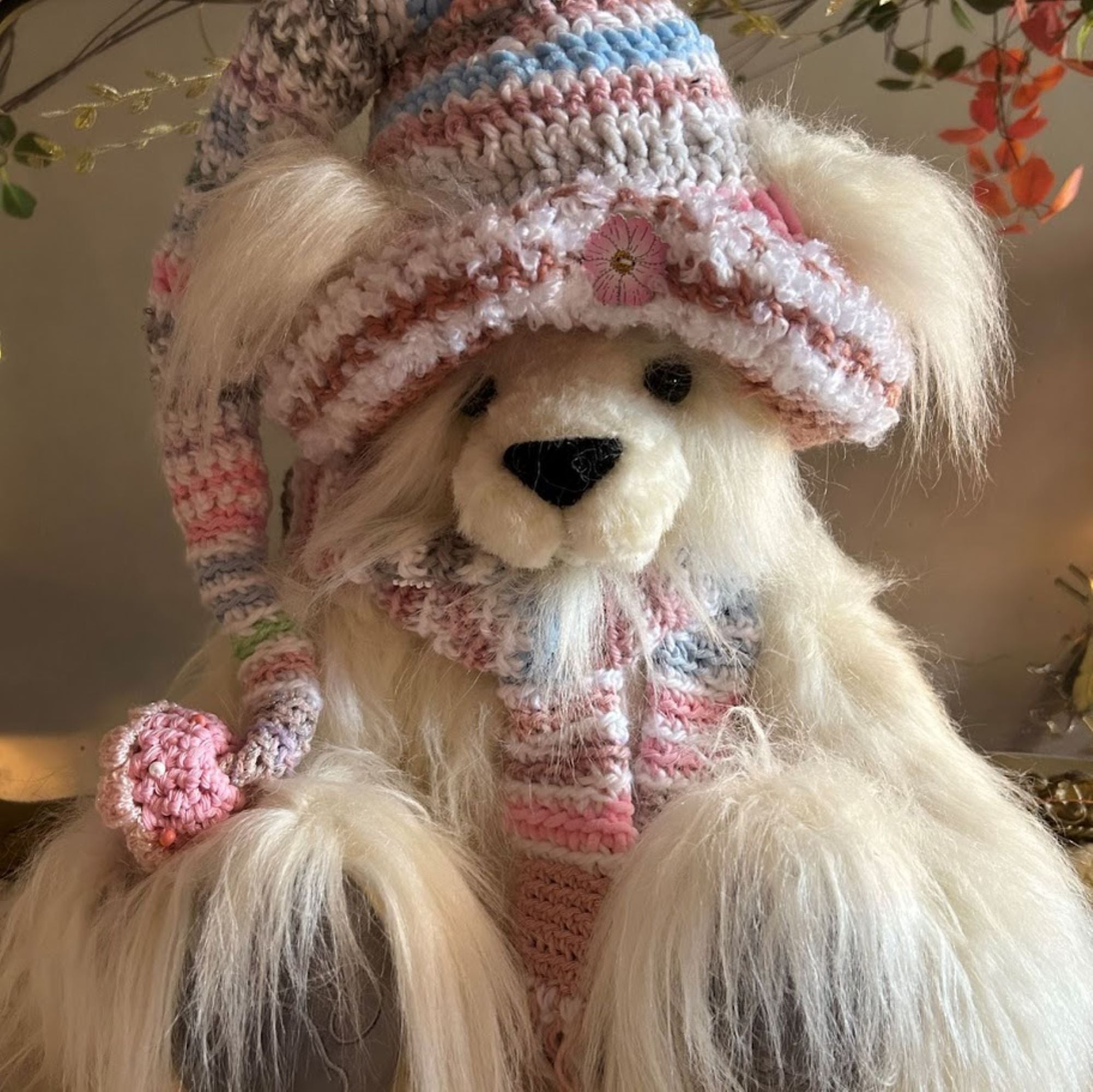 Winter-Ready Teddy Bear- Kassie