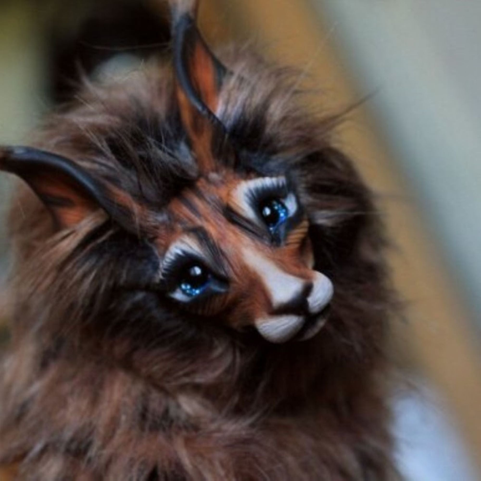 Cute Lynx Fox- Curiousity and Playfulness