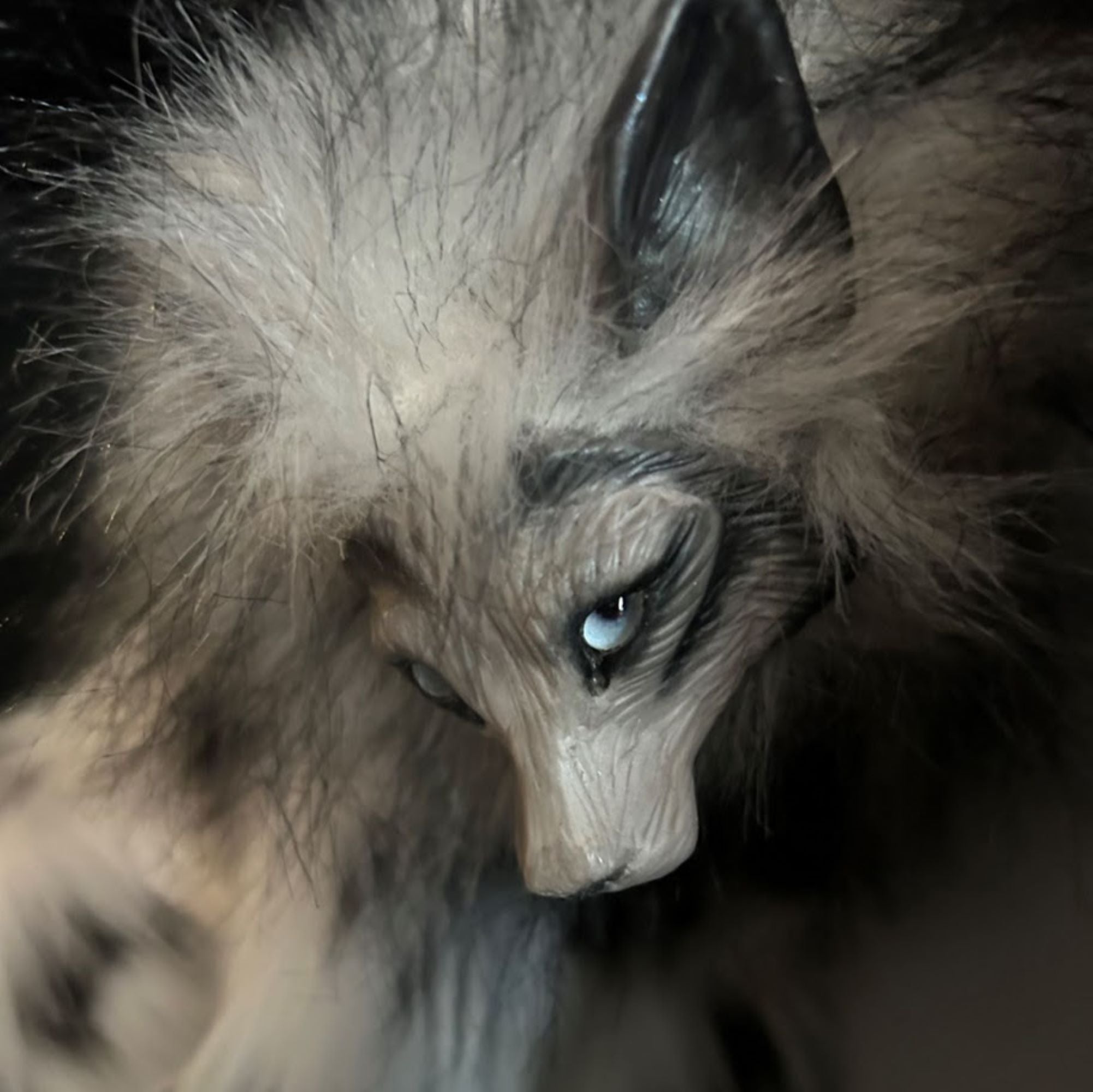Moon Wolf - A Majestic Fantasy Wolf