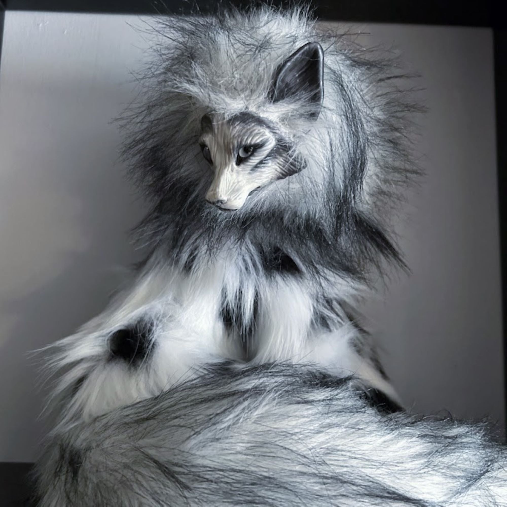 Moon Wolf - A Majestic Fantasy Wolf