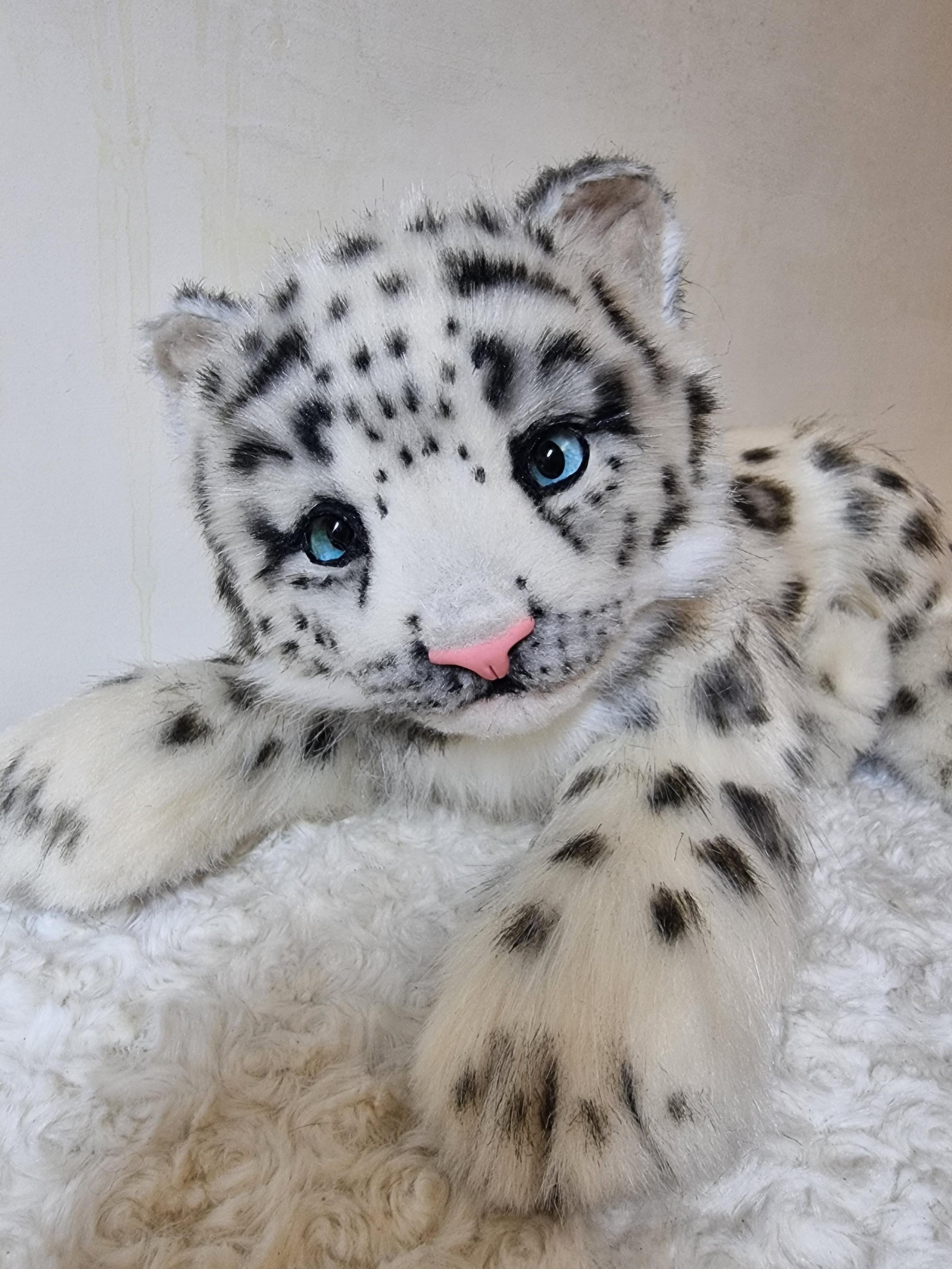 Mila the Baby Snow Leopard- OOAK