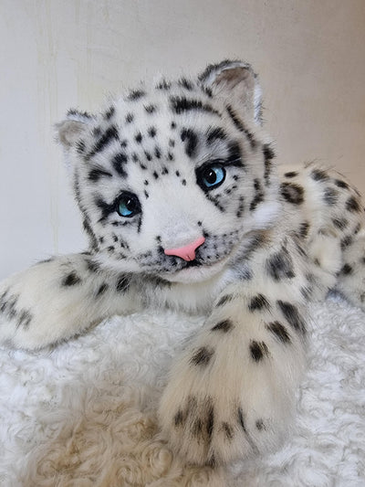 Mila the Baby Snow Leopard- OOAK