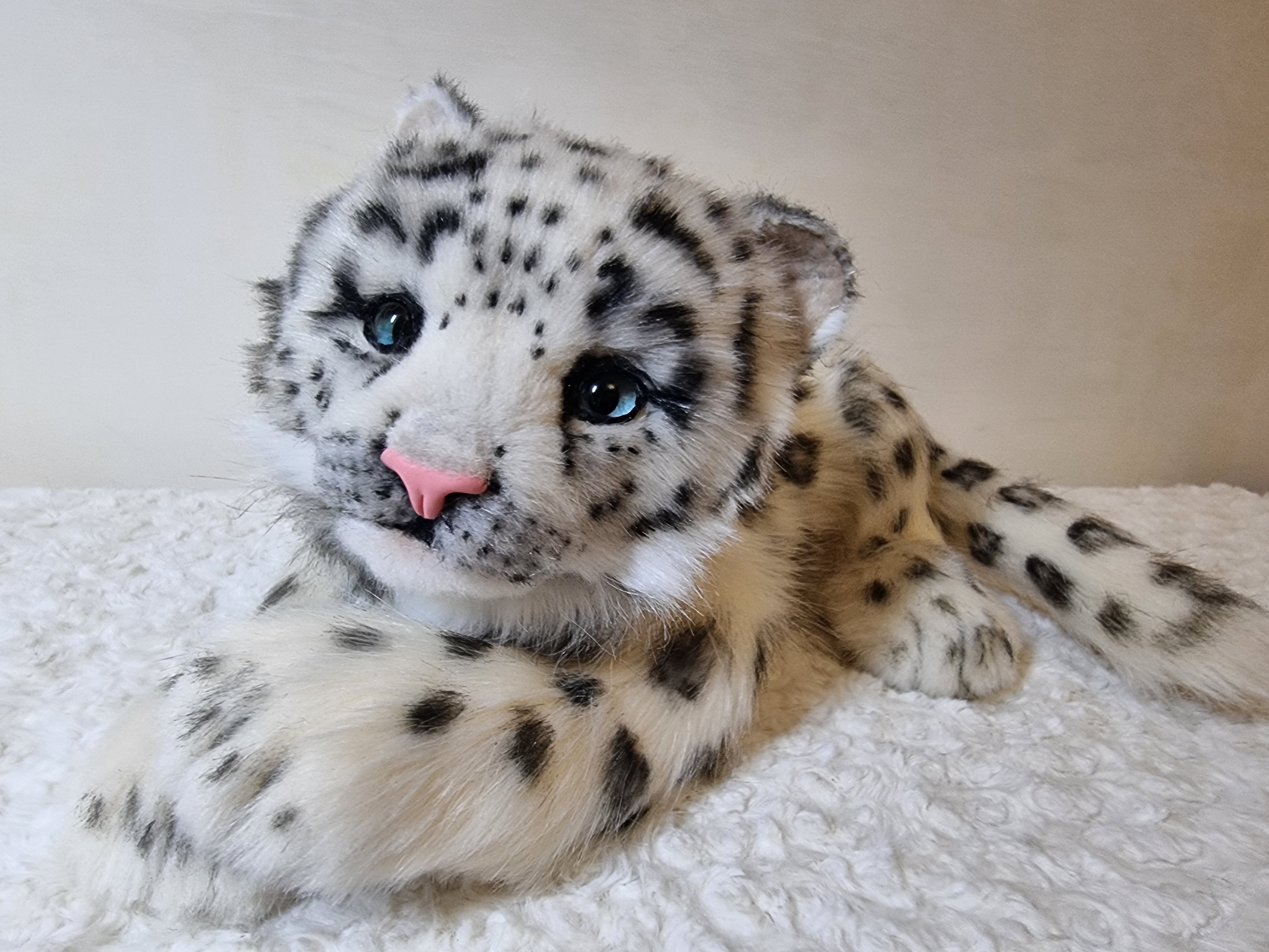 Mila the Baby Snow Leopard- OOAK