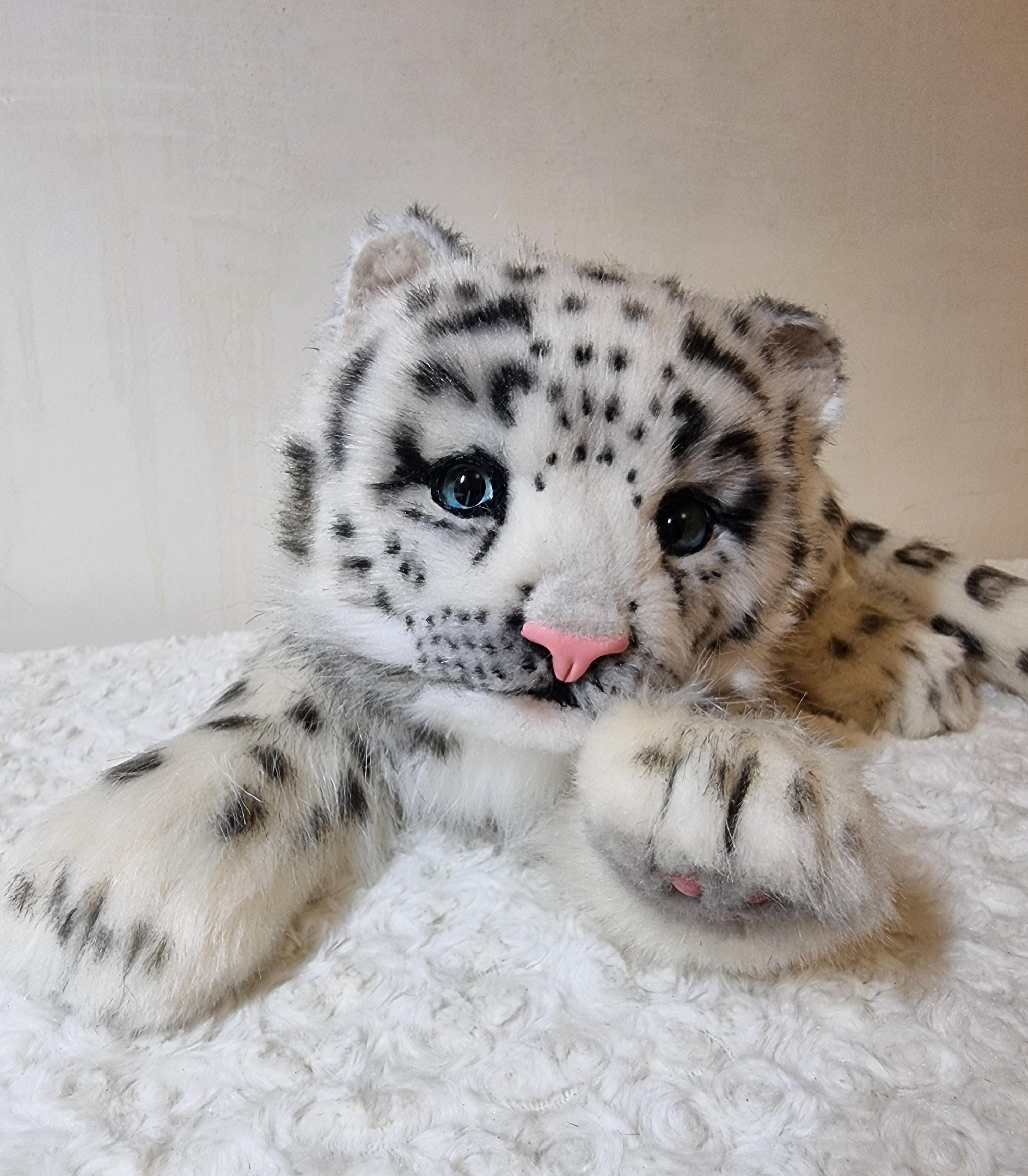Mila the Baby Snow Leopard- OOAK