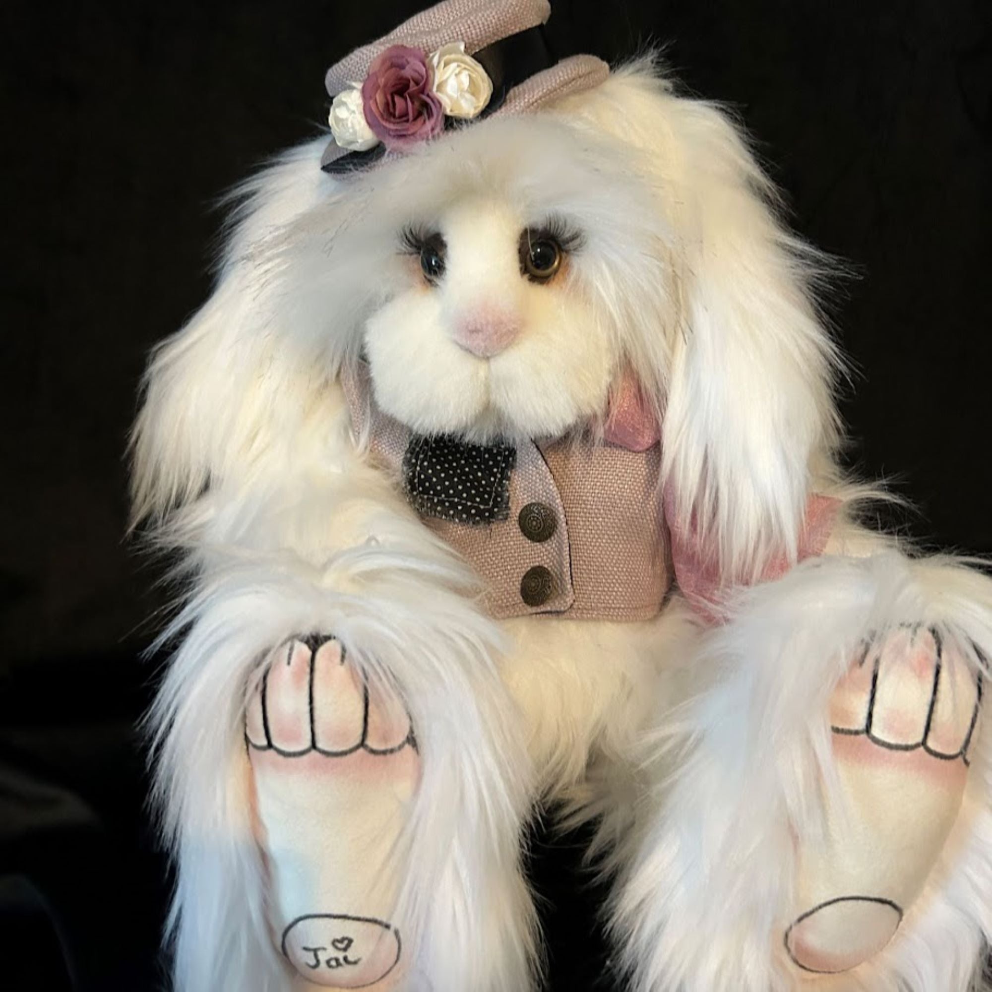 Miss Little Hobo Bunny- A Cuddly Companion