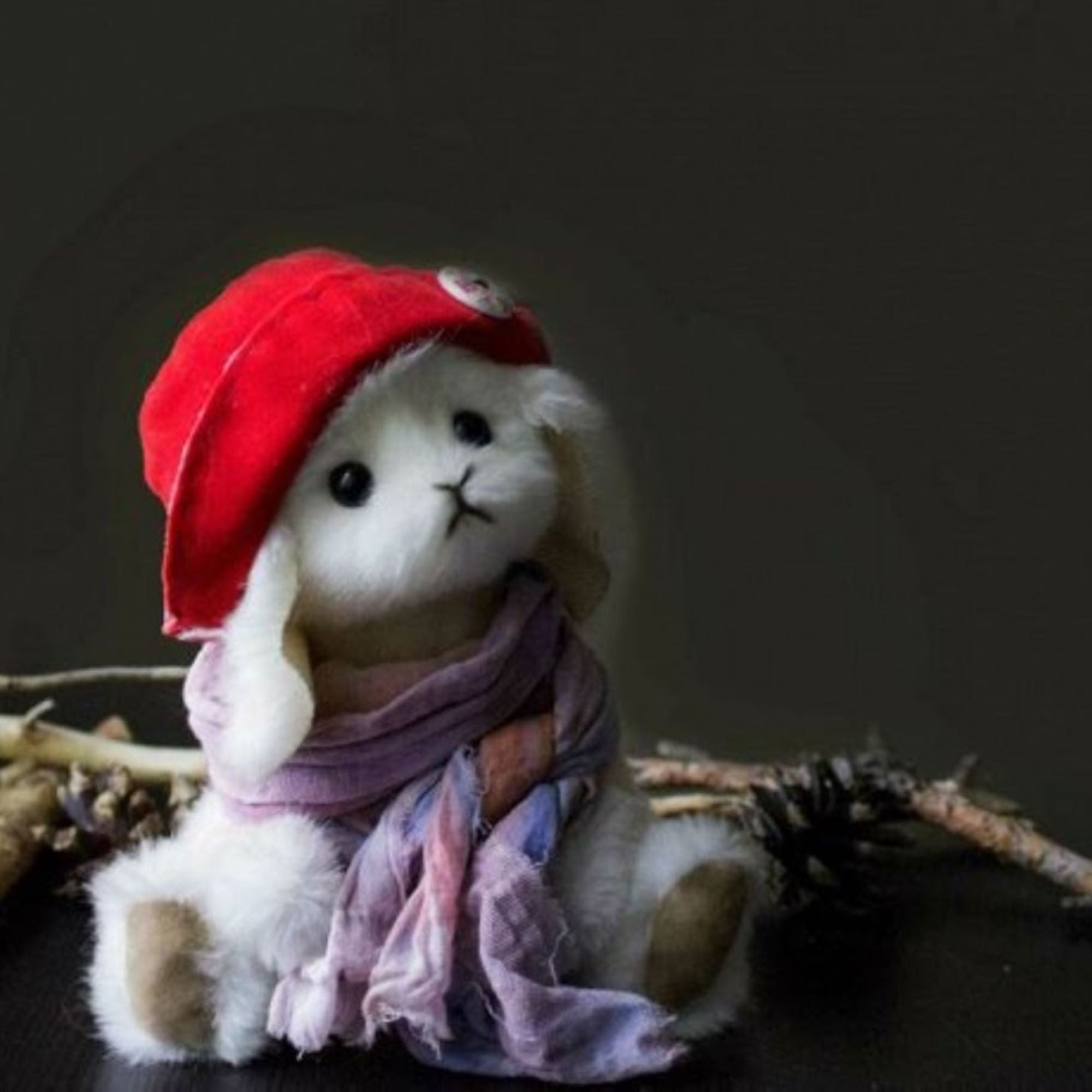 Tia - The Red Hat Bunny