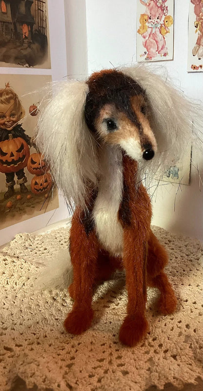 Amira the Windborne Saluki – OOAK Puppy
