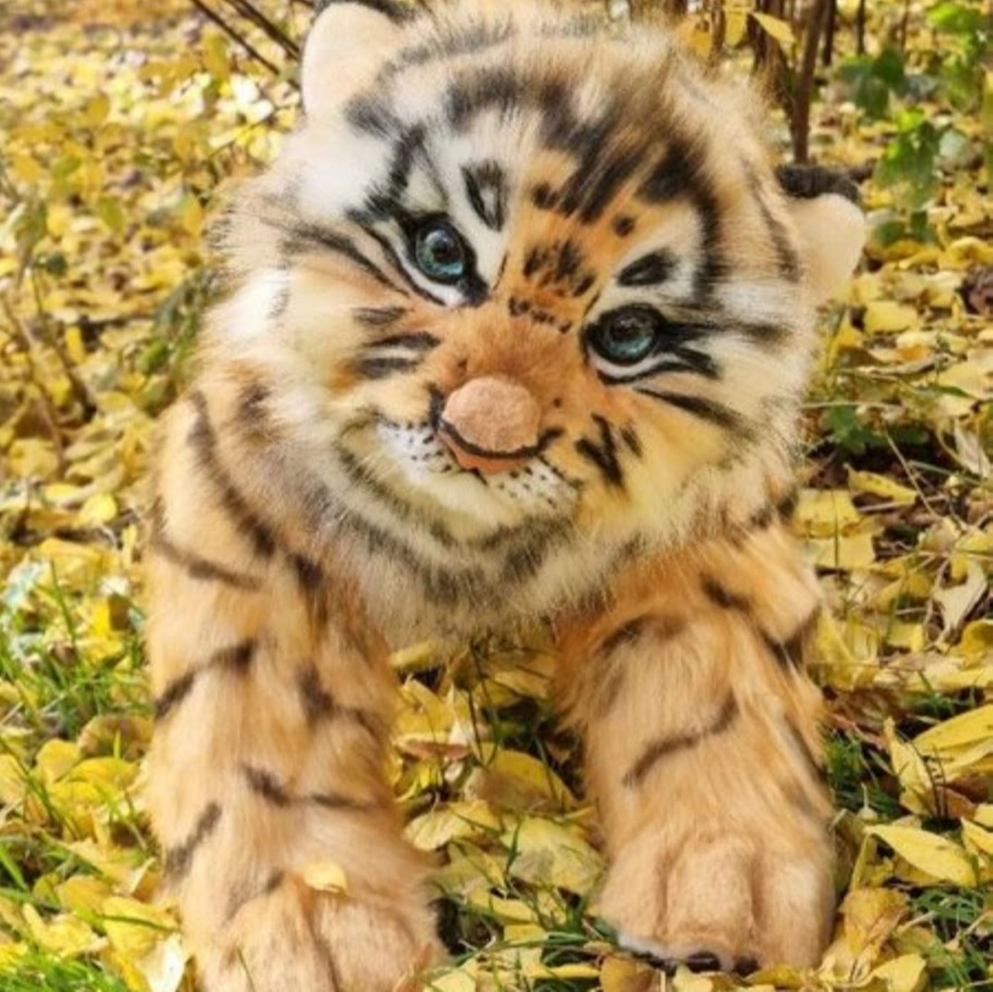 Plush Baby Tiger- Sweet Wild Grace