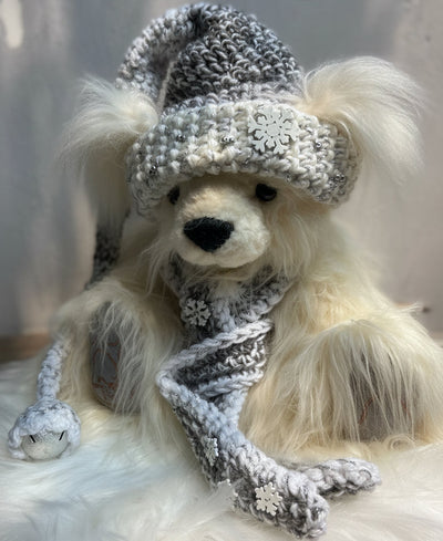 Bundled Up For Winter- 20" OOAK Teddy Bear