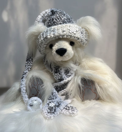 Bundled Up For Winter- 20" OOAK Teddy Bear
