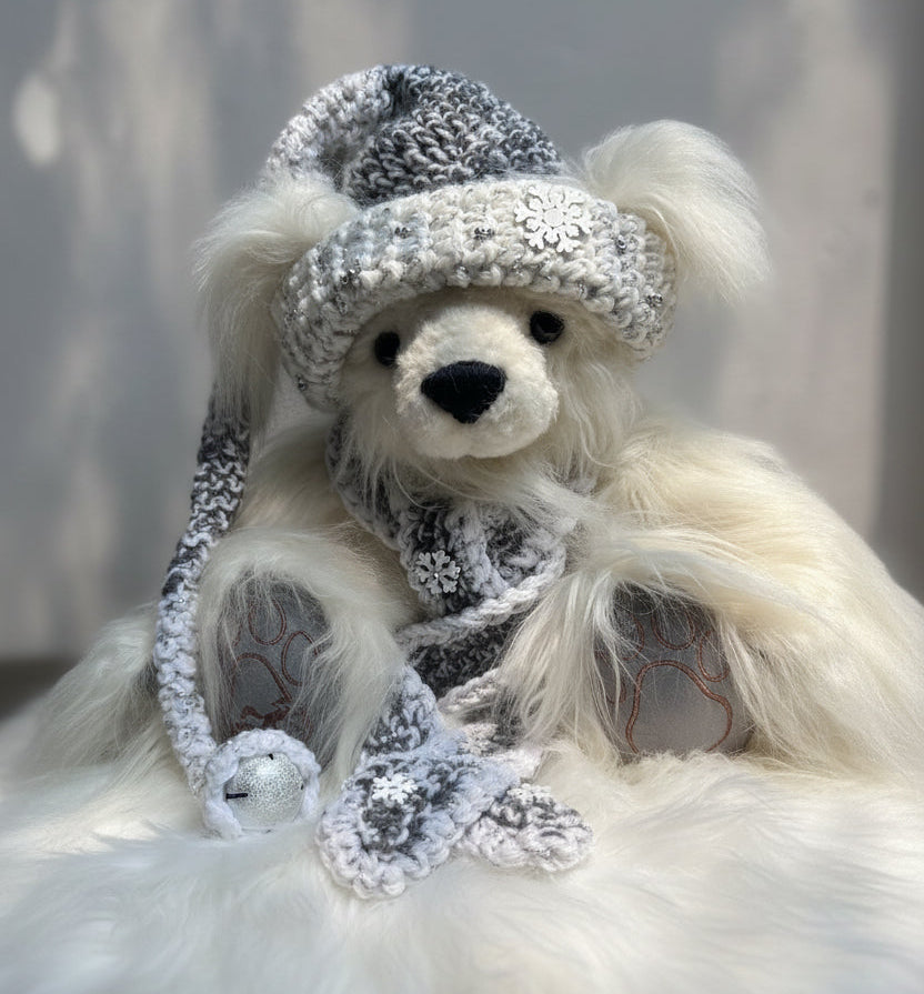 Bundled Up For Winter- 20" OOAK Teddy Bear