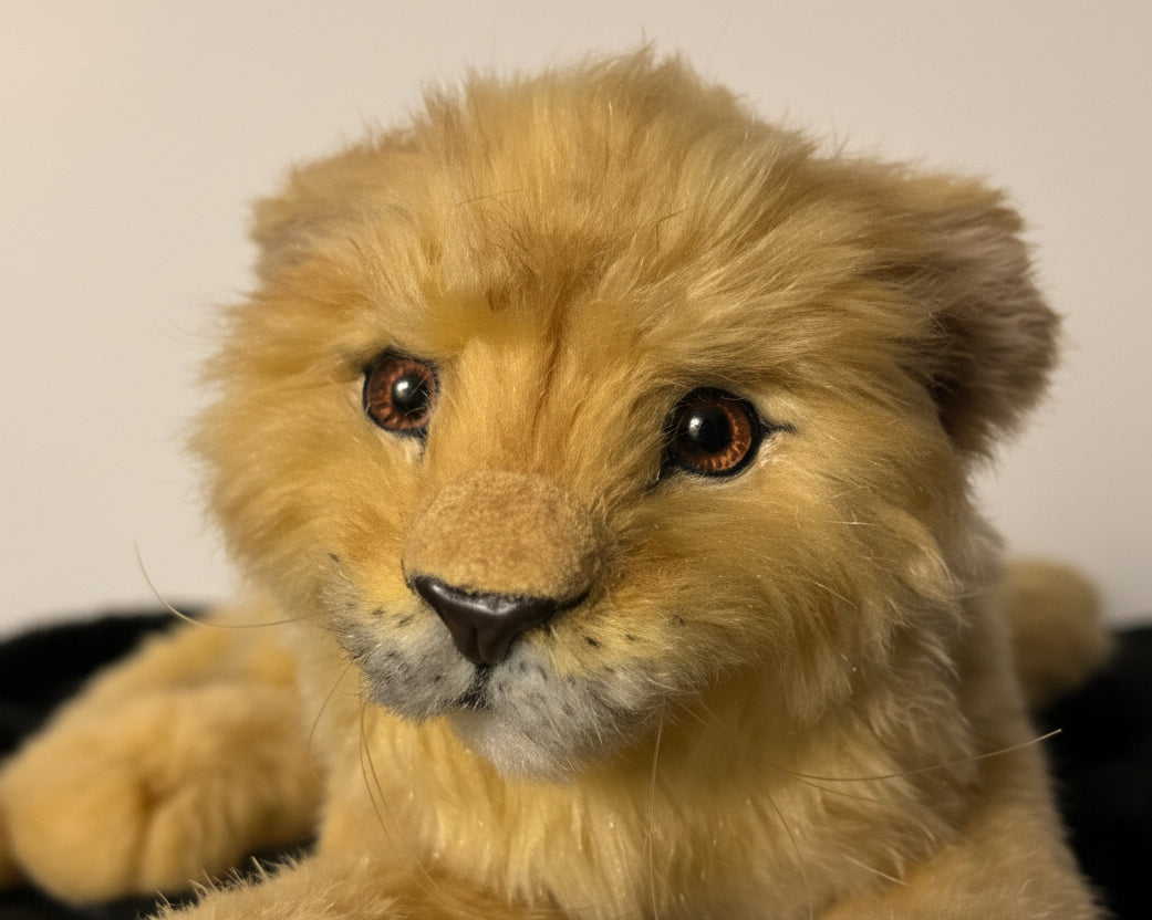 OOAK Baby Lion Teddy- 2015 Vintage