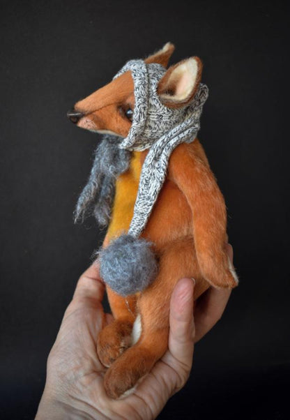 Little Red Baby Fox Plush