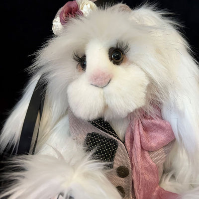 Miss Little Hobo Bunny- A Cuddly Companion