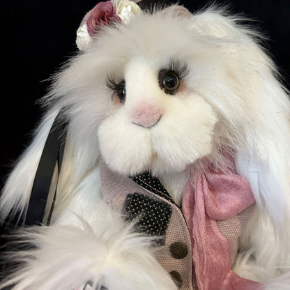 Miss Little Hobo Bunny- A Cuddly Companion