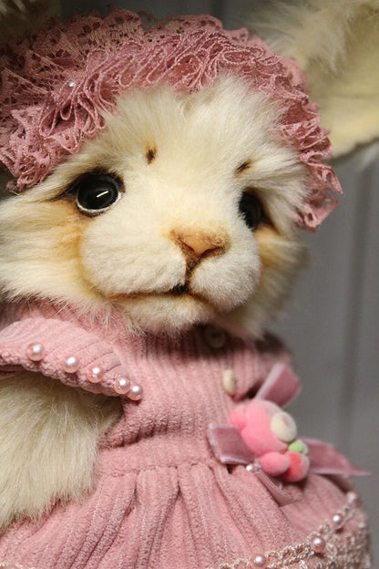Romantic OOAK Bunny Rabbit Teddy