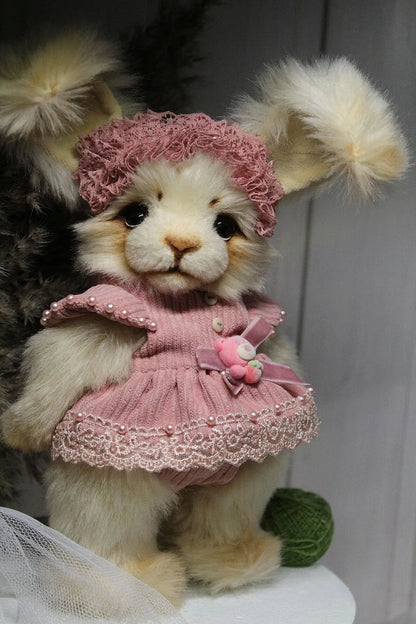 Romantic OOAK Bunny Rabbit Teddy