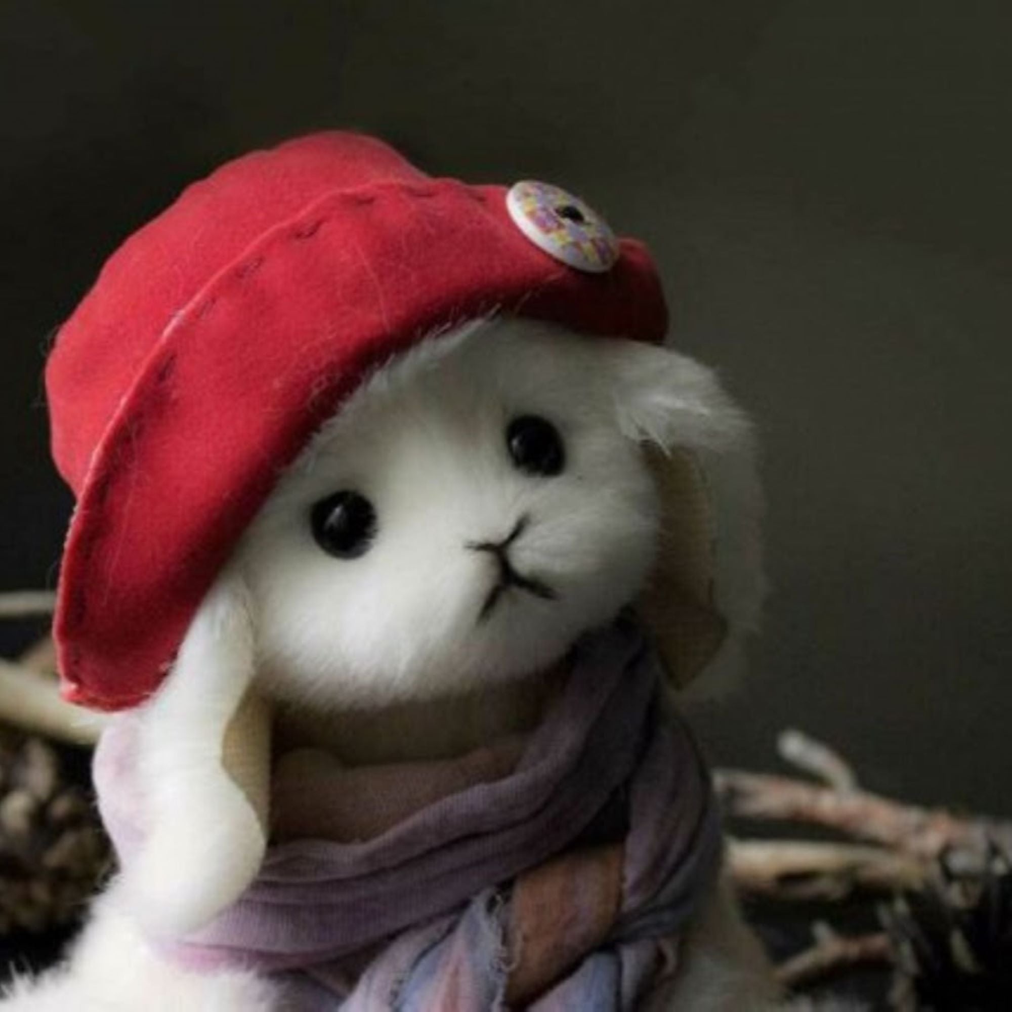 Tia - The Red Hat Bunny